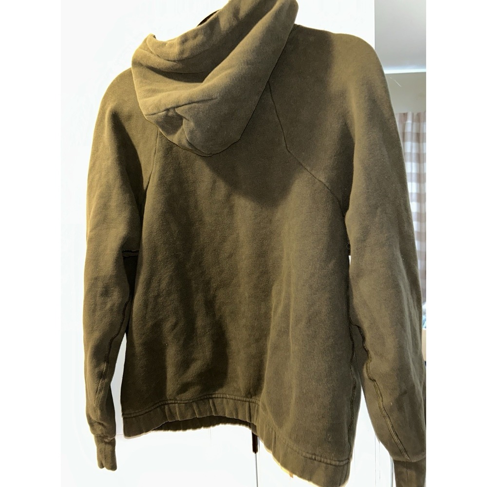 Women's Lululemon Size 8 Pullover Hoodie Olive Green